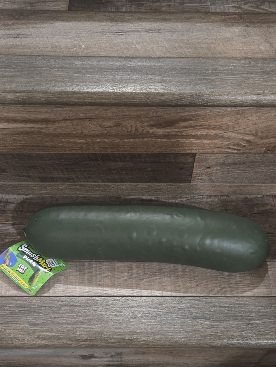 Smush Mart Other - New Smush Mart Giant Olive Green Squishy Pickle Toy